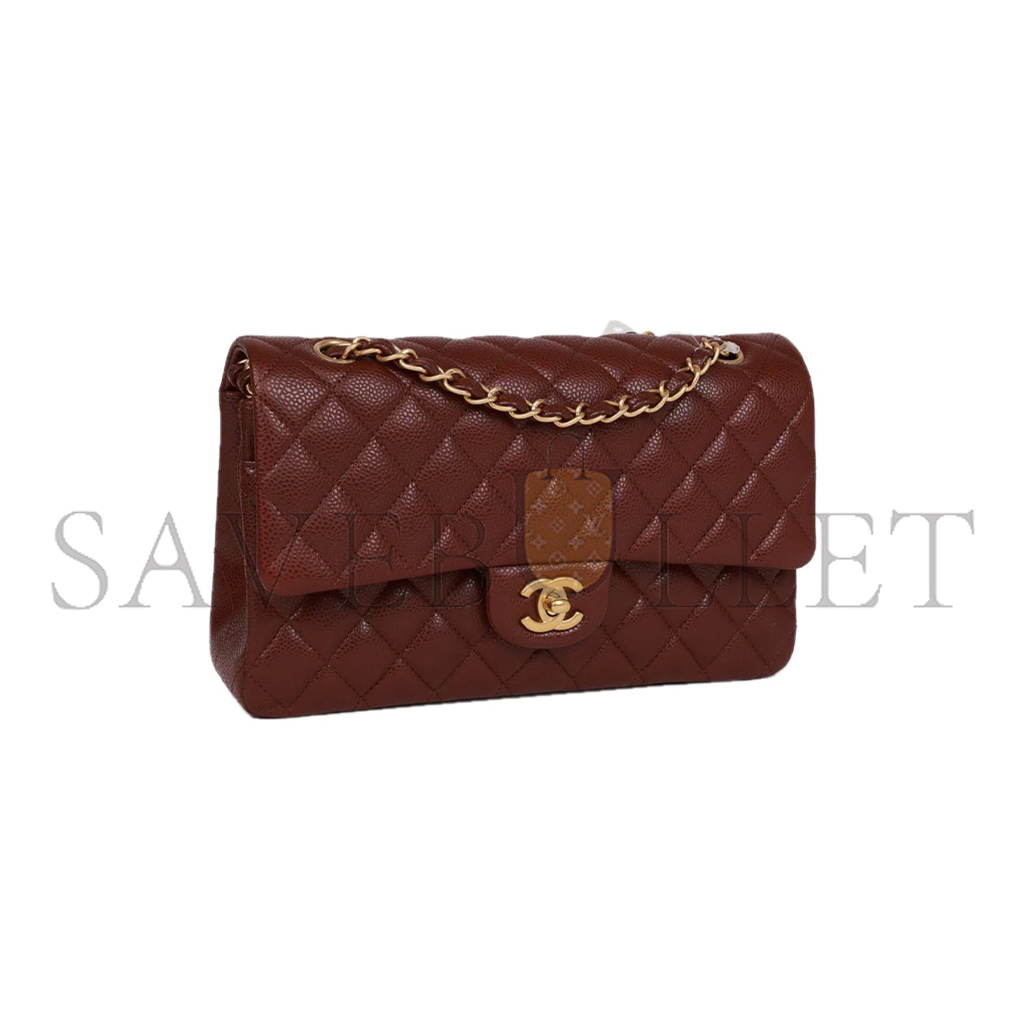 Ch*el medium classic double flap gold hardware a58600 (25.5*14*6.5cm)